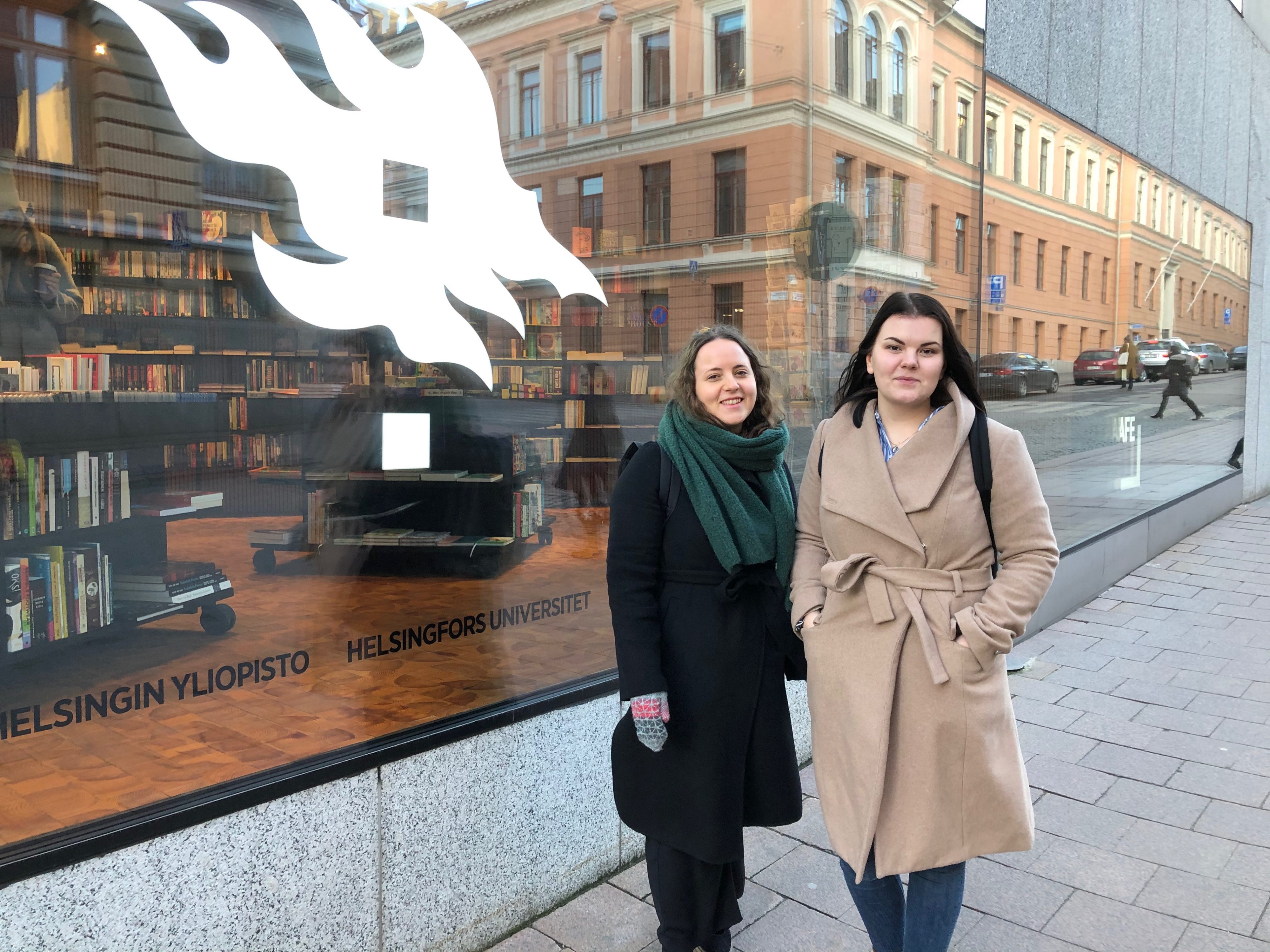 Bild på Sofia Lindgren och Heidi Svenfelt