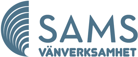 SAMS vänverksamhets logo.