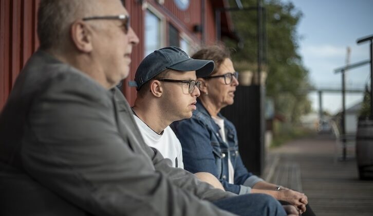 Familjen Åkerman.